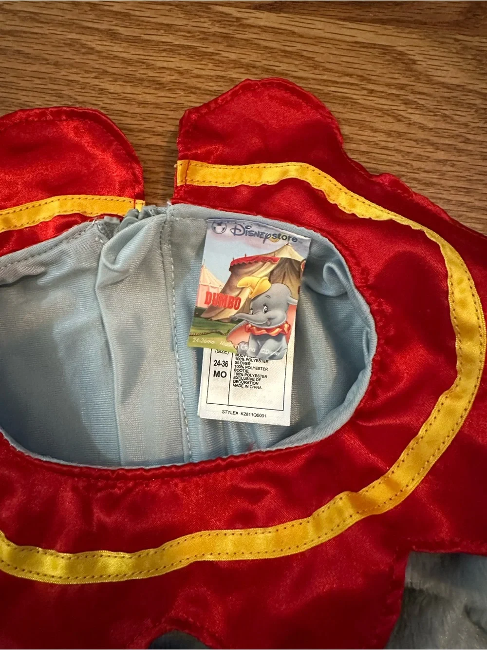 Disney Store Dumbo Plush Costume